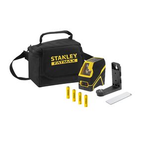 Stanley FCL-R Cross Line Alkaline Red Beam Laser Yellow and Black Stanley FCL-R Cross Line Alkaline Red Beam Laser Yellow and Black